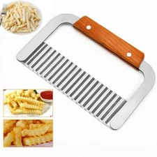 Potato Cutter, Chopper, Safe Kitchen Tools Wavy Slicer Vegetable