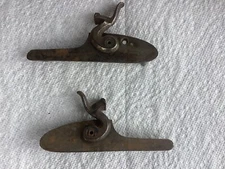 Muzzleloader Double Barrel Shotgun Hammer Lock Side Plate Parts Original
