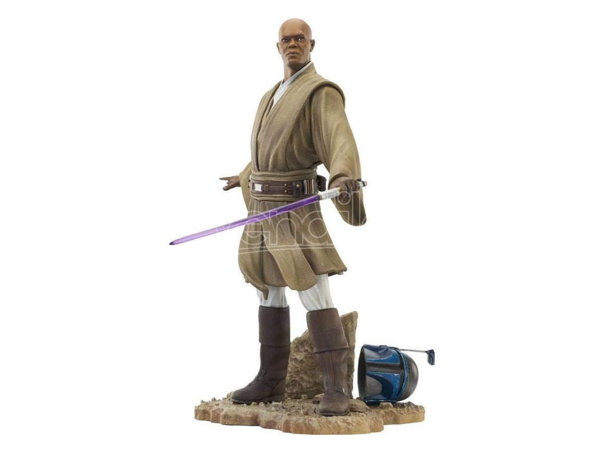 Star Wars Episode II Premier Collection Mace Windu 28 Cm Gentle Giant