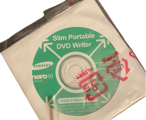 Samsung X8 USB Ultra Slim Portable External DVD Writer SE-208 w/ USB Cable Used. - Bild 4 von 14