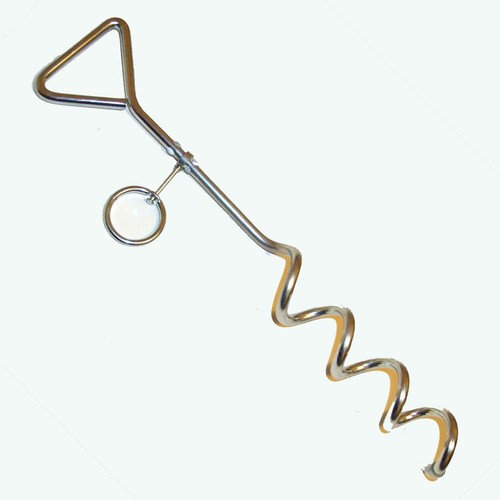 ANCHOR TETHER CORKSCREW GROUND CARAVAN CAMPING AWNING GAZEBO STORM TIEDOWN SU750 5060070217536