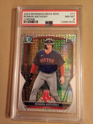 2023 Bowman - Chrome Prospects Roman Anthony #BCP-71 Mojo