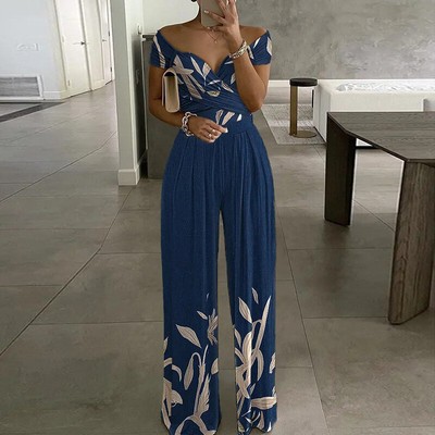 Women's Fashion Wide Leg Women's Jumpsuit