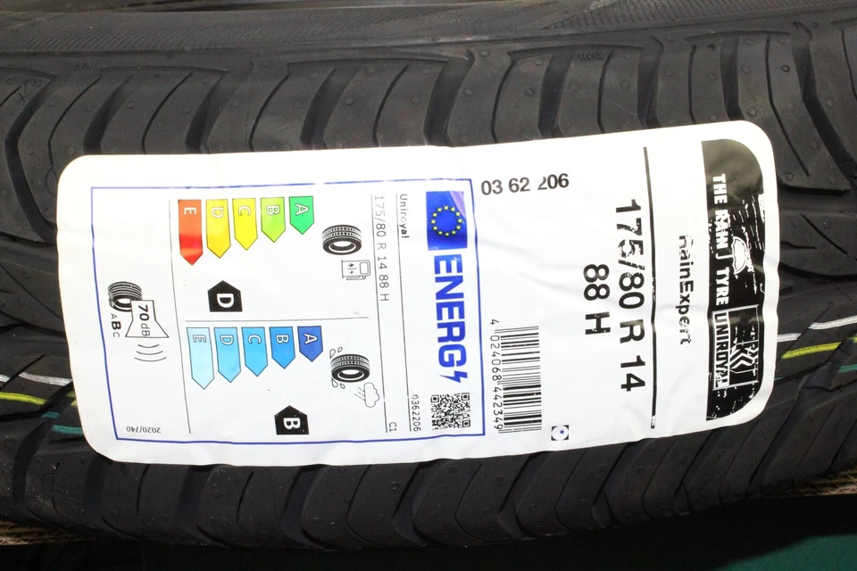 Sommerreifen UNIROYAL 175/80R14 88H TL RAINEXPERT - Bild 3 von 4