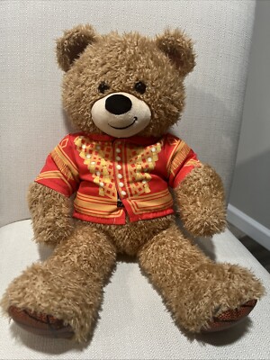 2018 Build a Bear BABW 18 Cream Colored Plush w/Disney BABW Nutcracker Top!