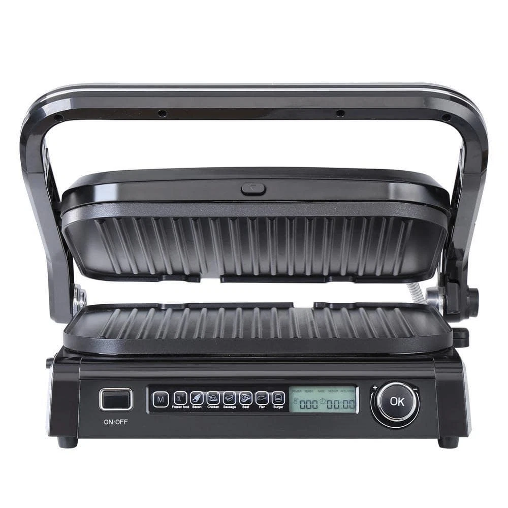 14.4 in. Commercial Electric Griddle 1800-Watt Indoor Countertop Grill, 0 -
