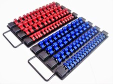 98pc GOLIATH INDUSTRIAL SOCKET STORAGE TRAY RAIL RACK HOLDER SET 1/4 3/8 1/2