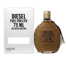 DIESEL FUEL FOR LIFE POUR HOMME EAU DE TOILETTE SPRAY 75 ML/2.5 FL.OZ. (T)