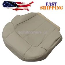1999-2002 FITS Cadillac Escalade Driver Bottom Perforated Leather Seat Cover Tan