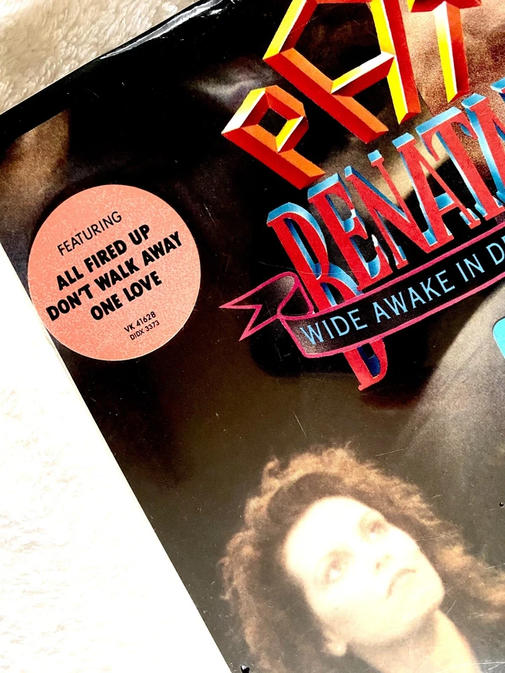 PAT BENATAR CD PICTURE LONGBOX SEALED DISC PROMO STICKER WIDE AWAKE IN DREAMLAND Foto 2 de 4