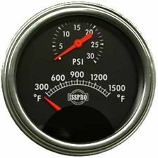 Isspro R608p - 3 Inch Turbocator Pyrometerboost Gauge 300-1500f 0-40 Psi Isspro R608p - 3 Inch Turbocator Pyrometerboost Gauge 300-1500f 0-40 Psi