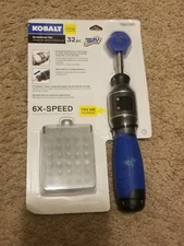 Kobalt 6X-Speed 32-pc. Screwdriver Set 0607881 - QUICK SALE
