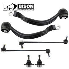 Bison Performance 6pc Front Upper Control Arm Sway Bar Link Kit For Range Rover