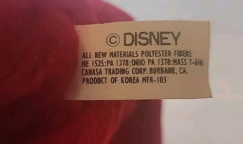 90er Disney Donald Duck Weihnachtsstrumpf 3D 1996 - Bild 4 von 6