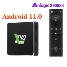 Ugoos X4Q Pro Smart TV Box Android 11 4GB 32GB DDR4 Amlogic S905X4 WiFi 1000M