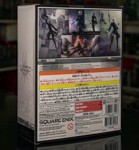Square Enix BRING ARTS NieR Automata 2B & Machine 2 Figure Set Japan 1st version - Foto 2 di 6