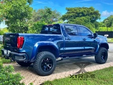 Paintable Black 19-24 GMC Sierra 1500 Extended Fender Flares Bolt On Set