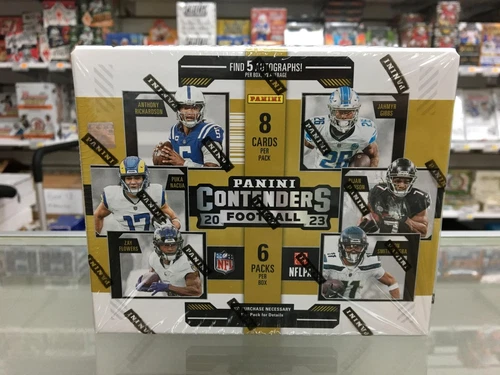 2023 Panini Contenders Football HOBBY BOX 5 Autograph per Box Factory Sealed F/S