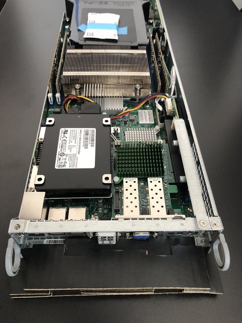 Supermicro Node Server W X10DRT H Motherboard 64GB Ram 480gb SSD EBay