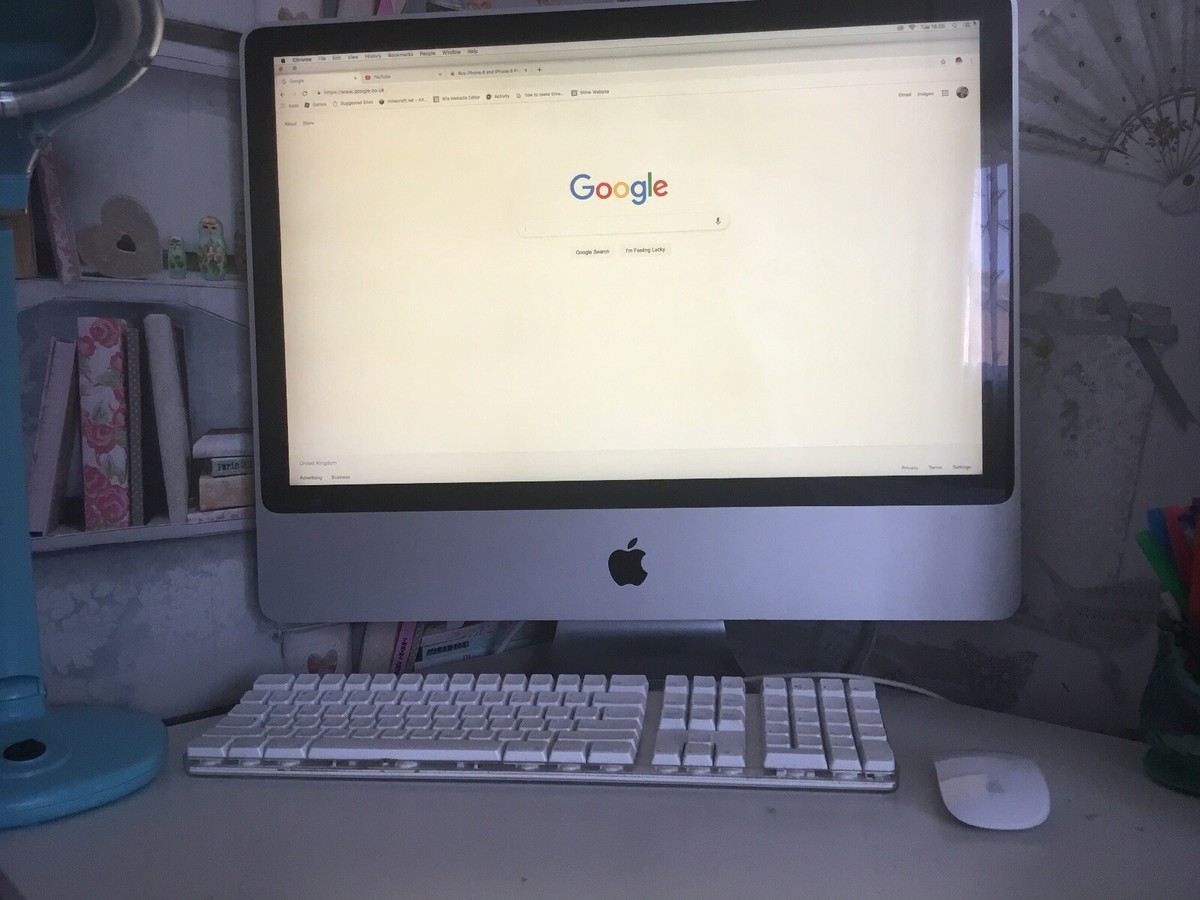 Apple iMac A1225 Dual Core 2.8ghz 24” PC Dual Boot Windows 7 Mac