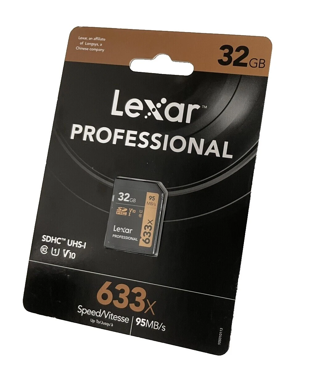 Lexar SDHC UHS-I tarjetas de memoria para Cámara