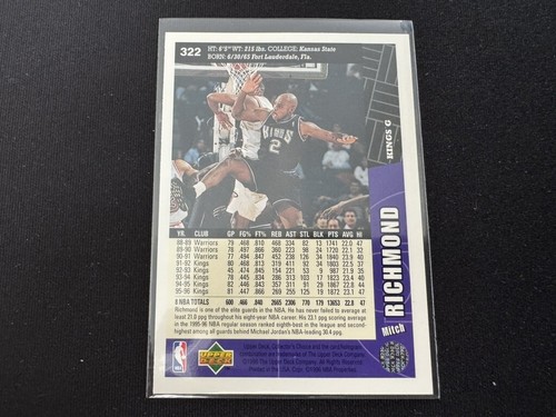 1996 Upper Deck Collectors Choice NBA Cards Series 2 (#201 to #400) Pick a Card - Picture 133 of 235
