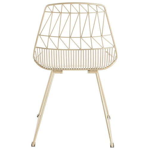 Adore Decor Vivi Dining Chair Set of 2 Gold 887909068986 eBay