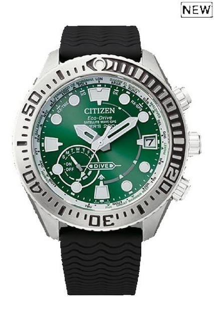 Citizen Orologio Promaster Eco-drive GPS Marine Diver Cc5001-00w Uomo Nero  | Acquisti Online su eBay