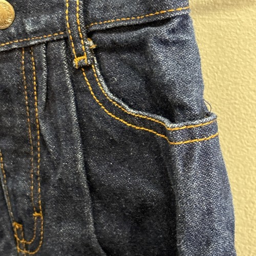Vintage Jordache Jeans 4t Horse Head Girls 1980s Pleated Denim USA - Picture 4 of 7