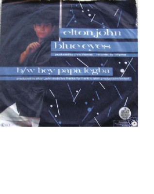 7'' 1982 GOLD! ELTON JOHN : Blue Eyes  * VG  ? *
