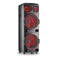 Ngs 1200w Double 15" Woofer Wireless Bt Speaker- Wilddub3