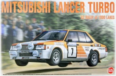 Nunu-Beemax PN24018 - 1:24 Mitsubishi Lancer Turbo 82 Rally of 1000 Lakes - Neu
