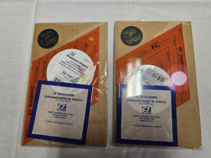 EZ Quilting - 2 Sets - 2-60 Degree Diamonds/2-3" Square Drunkards - NEW
