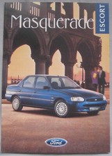 1996 Ford Escort Masquerade Fold Out Brochure Pub No. FA1297