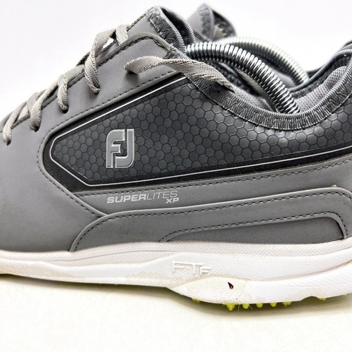 FootJoy Herren US 10 M Superlites XP Golfschuhe ohne Spikes 58086 grau Foot Joy - Bild 10 von 24