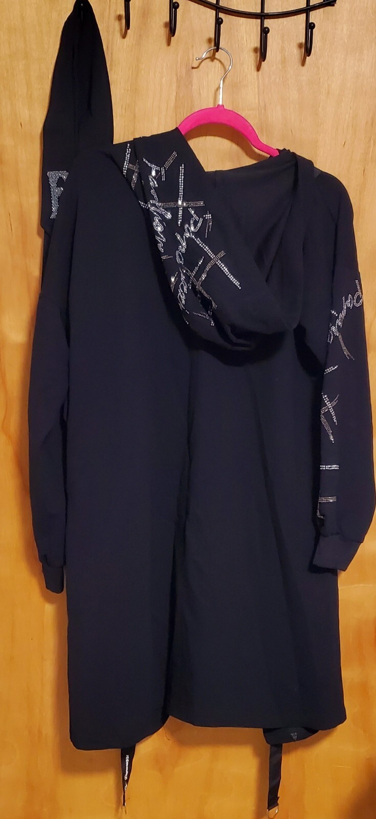 WOMEN FASHION BLACK JACKET PAPARAZZI AUTHENTIC 7916 image 5