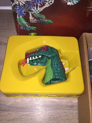 K'nex Beasts Alive Roaring Basilisk *NEW SEALED PARTS* Mint Parts - Poor Box - Picture 10 of 12