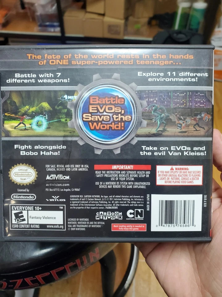 Generator Rex Agent Of Providence DS CIB EN Free Shipping in Canada!!!! - Image 2 of 3