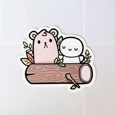 Oh, A Log Vinyl Sticker sold out~ TheCoffeeMonsterzCo TCMC