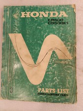 Honda CB500 Four K0, K1 Parts List,Teileliste, Catalogo di Ricambi ORIGINAL 1973