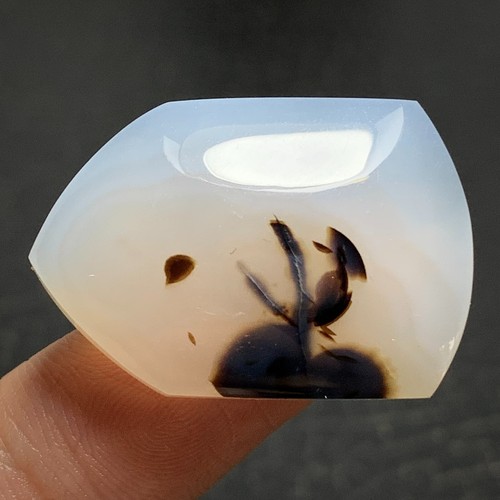 Dendritic Agate Cabochon 29.5x20x7mm High Quality 38 ct - Picture 3 of 7