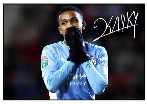 11661. Kayky Signed Pictures (A4 Prints) Manchester City Bahia Rotterdam etc.