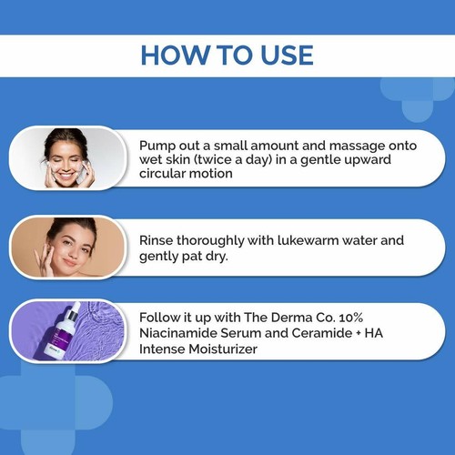 The Derma Co 3% Niacinamide Foaming Face Wash Reduces Acne Mark & Even Skin Tone - Picture 3 of 5