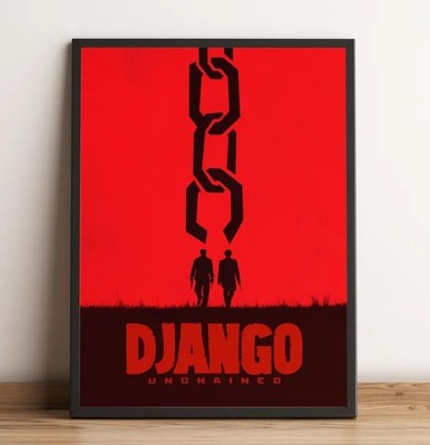 Django Unchained Poster, Movie Print, Wall Art, Home Decor, Gift for Film Fans 3