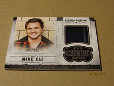2015 Country Music Musician Materials Silver #20 Mike Eli SN 200/265