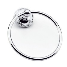 Ginger 1505/PC Canterbury Towel Ring/Polished Chrome NOS 
