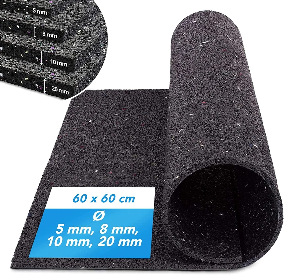 Tappetini di protezione per edifici tappetino antivibrante tappetino per lavatrice tappetino in granuli di gomma - Immagine 4 di 4