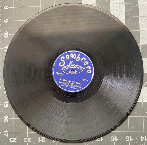 Cuatro O' Cinco Farolasos Ranchera Ray Monsivais 78rpm San Antonio TX - Picture 3 of 4