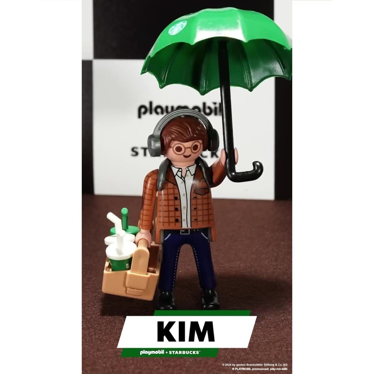 STARBUCKS KOREA Playmobil Figure 2024 MEET THE BUDDY'S STARBUCKS KOREA Playmobil Figure 2024 MEET THE BUDDY'S