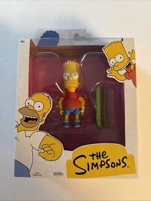 BART w/ Skateboard The Simpsons Jakks Pacific 5